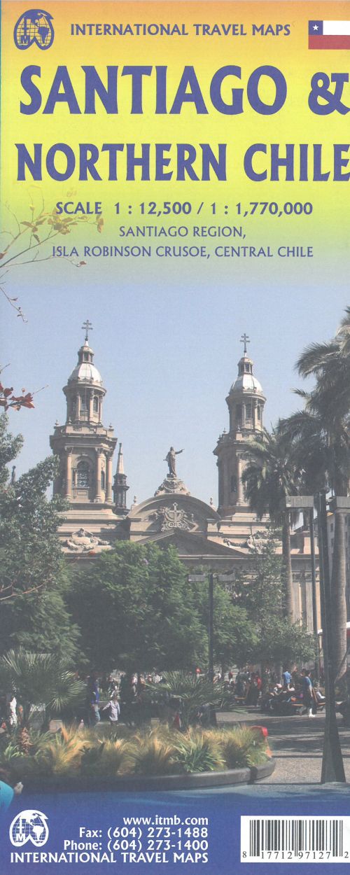 Santiago & Northern Chile, International Travel Maps