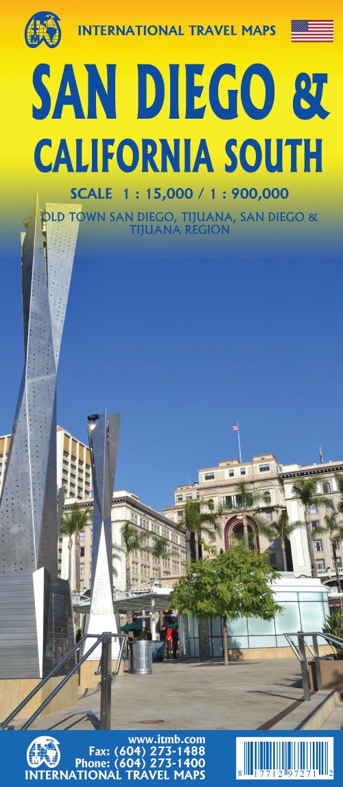 San Diego & South California, International Travel Maps