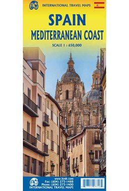 Spain Mediterranean Coast, International Travel Maps