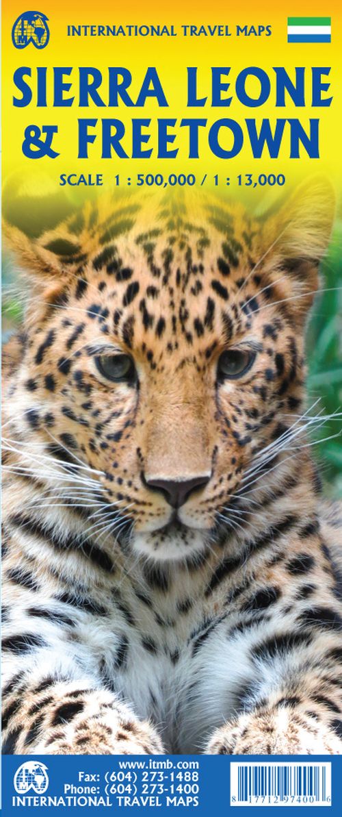 Sierre Leone & Freetown, International Travel Map