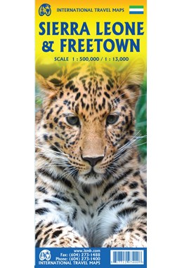 Sierre Leone & Freetown, International Travel Map