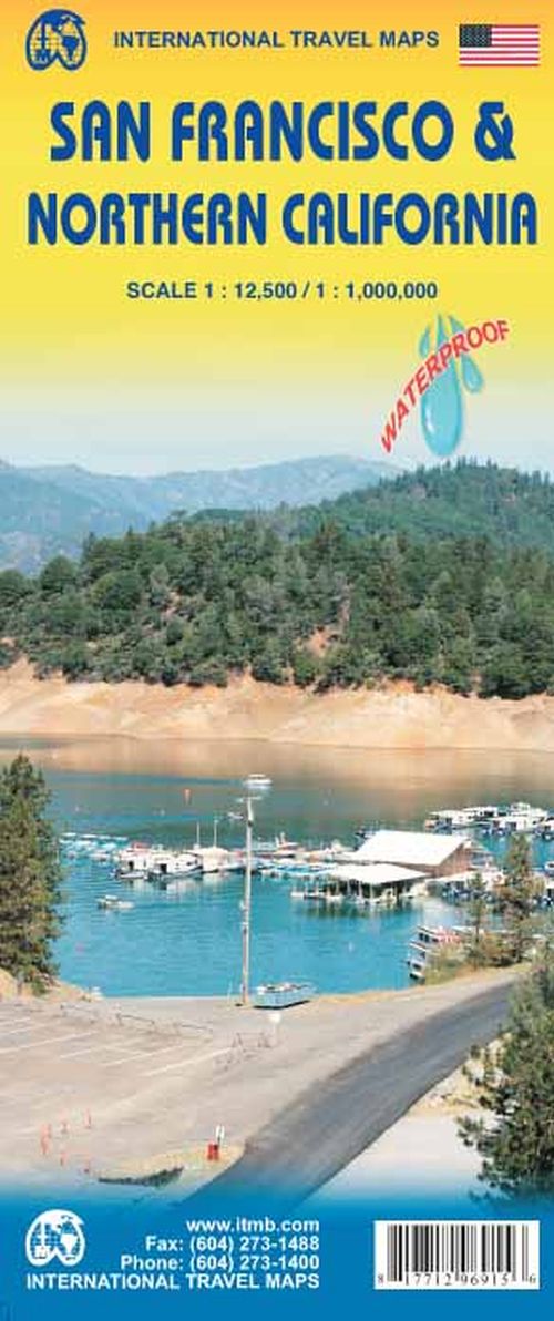 San Francisco & Northern California, International Travel Maps