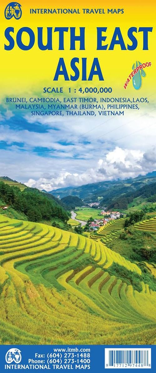 South East Asia, International Travel Maps