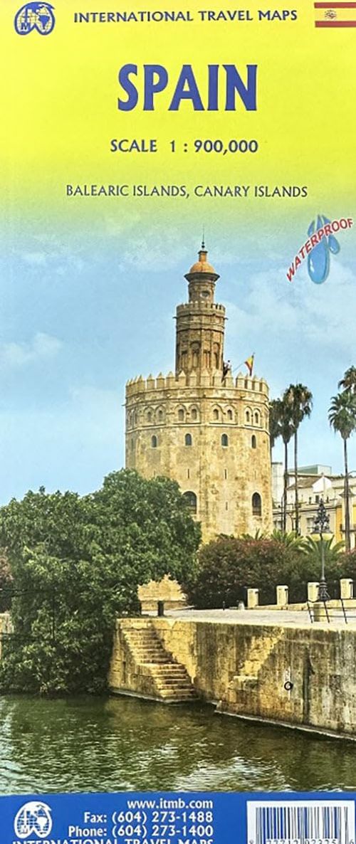 Spain, International Travel Maps