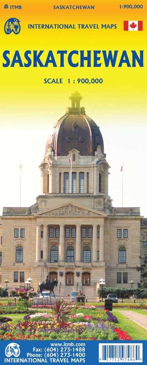 Saskatchewan, International Travel Maps