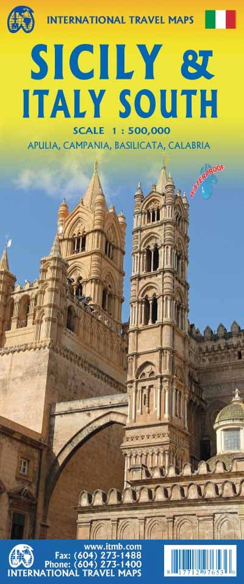 Sicily & Italy South, International Travel Maps
