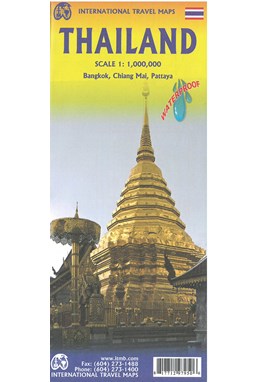 Thailand, International Travel Maps