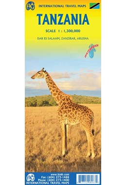 Tanzania, International Travel Map 1:1.300.000