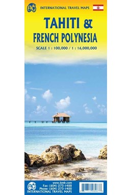 Tahiti & French Polynesia, International Travel Maps