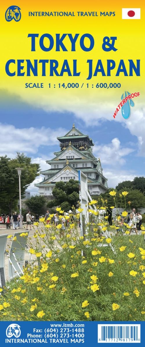 Tokyo & Region, International Travel Maps
