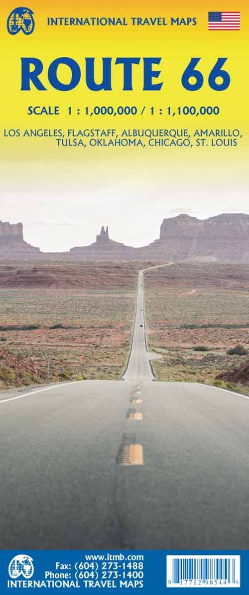 Route 66, International Travel Maps