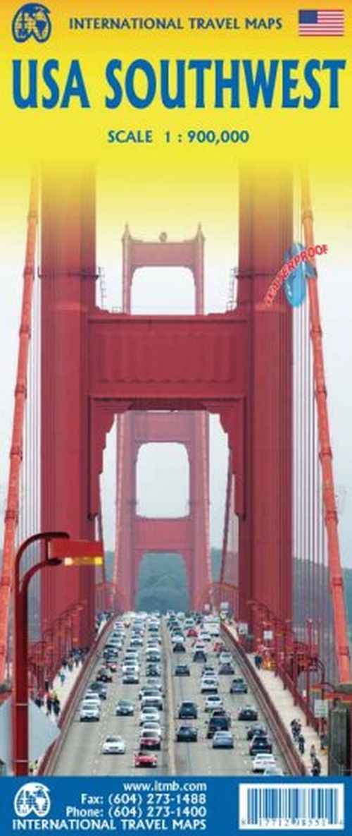 USA Southwest, International Travel Maps