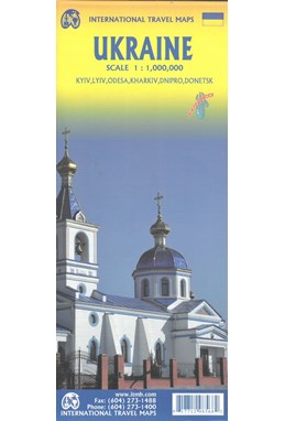 Ukraine, International Travel Map 1:1 mill.