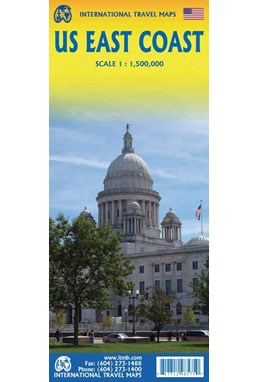 USA East Coast, Intenational Travel Maps