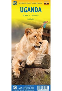 Uganda, International Travel Maps