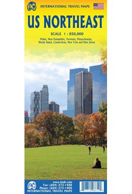 US Northeast, International Travel Maps