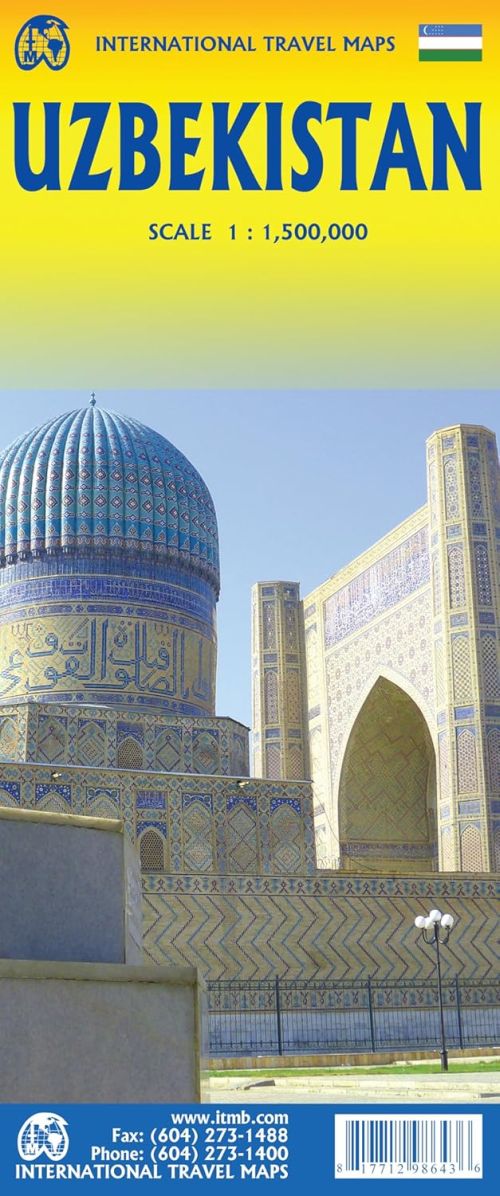 Uzbekistan, International Travel Maps