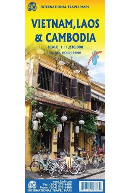 Vietnam, Laos & Cambodia, International Travel Maps