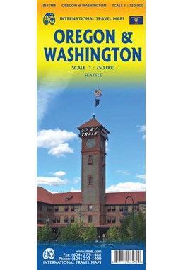 Oregon & Washington, International Travel Maps