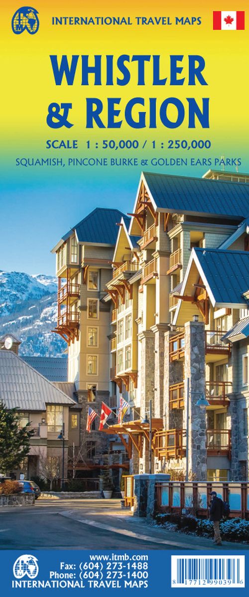 Whistler & Region, International Travel Maps
