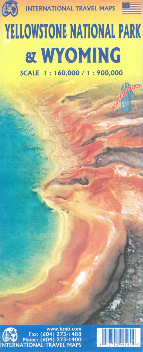 Yellowstone National Park & Wyoming, International Travel Maps