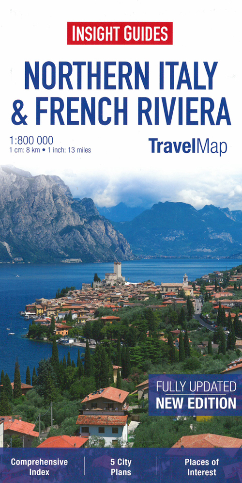 Northern Italy & Frech Riviera*, Insight Map 1:800.000