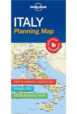 Lonely Planet Planning Map: Italy (1st ed. June 17)