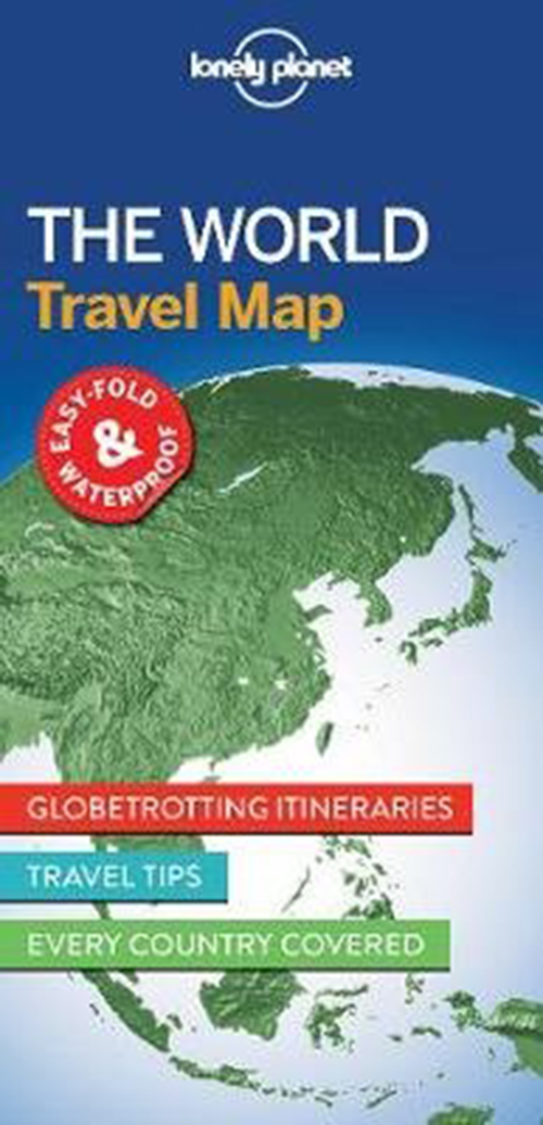 World Planning Map, The, Lonely Planet (1st ed. Oct. 17)