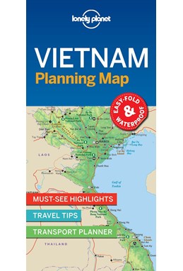 Lonely Planet Planning Map: Vietnam, Lonely Planet (1st ed. July 2018)
