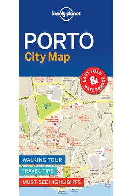 Porto City Map, Lonely Planet (1st ed. Nov. 18)