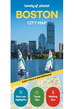 Boston City Map, Lonely Planet (2nd ed. Jan. 25)