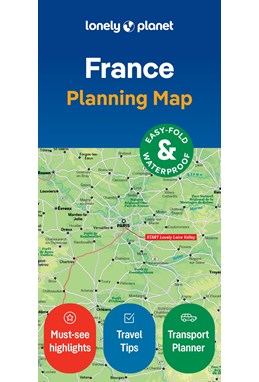 Lonely Planet Planning Map: France