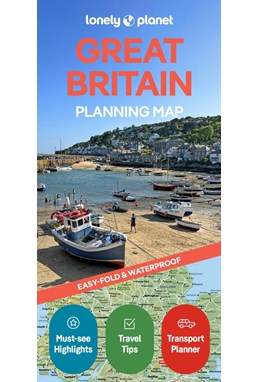 Lonely Planet Planning Map: Great Britain, Lonely Planet (2nd ed. Jun. 25)
