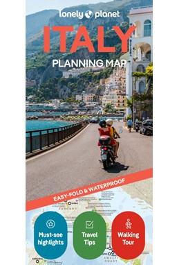 Lonely Planet Planning Map: Italy, Lonely Planet (2nd ed. Apr. 25)