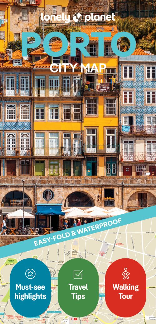 Porto City Map, Lonely Planet (2nd ed. Mar. 25)