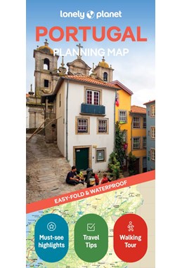 Lonely Planet Planning Map: Portugal, Lonely Planet (2nd ed. Mar. 25)