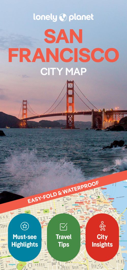 San Francisco City Map, Lonely Planet (2nd ed. Jan. 26)