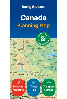 Lonely Planet Planning Map: Canada, Lonely Planet (2nd ed. Apr. 24)
