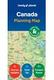 Lonely Planet Planning Map: Canada, Lonely Planet (2nd ed. Apr. 24)