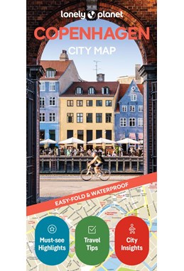 Copenhagen City Map, Lonely Planet (2nd ed. July 25)