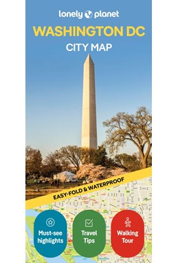 Washington DC City Map, Lonely Planet (2nd ed. Jan. 25)