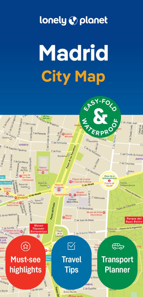 Madrid City Map (2nd ed. Dec. 23)