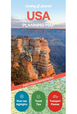 Lonely Planet Planning Map: USA (2nd ed. Jan. 25)