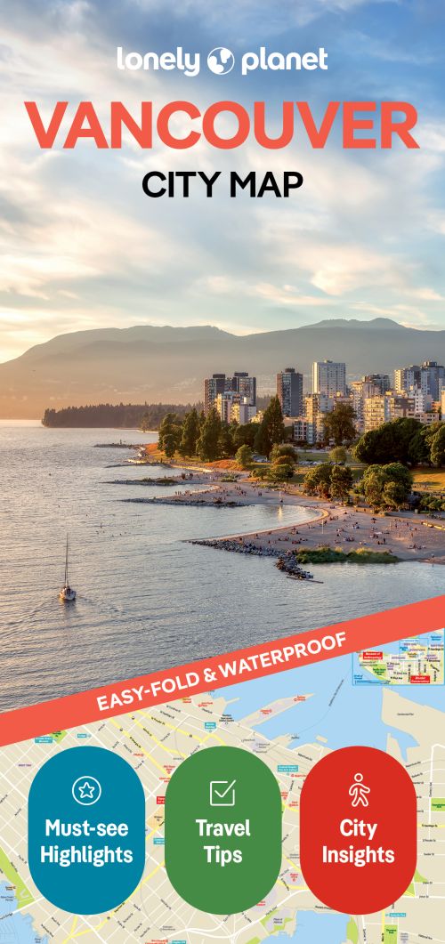 Vancouver City Map, Lonely Planet (2nd ed. May 26)
