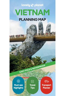 Lonely Planet Planning Map: Vietnam, Lonely Planet (2nd ed. Sep. 2025)