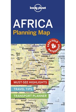 Lonely Planet Planning Map: Africa, Lonely Planet (1st ed. Dec. 2019)