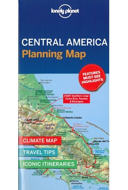 Lonely Planet Planning Map: Central America