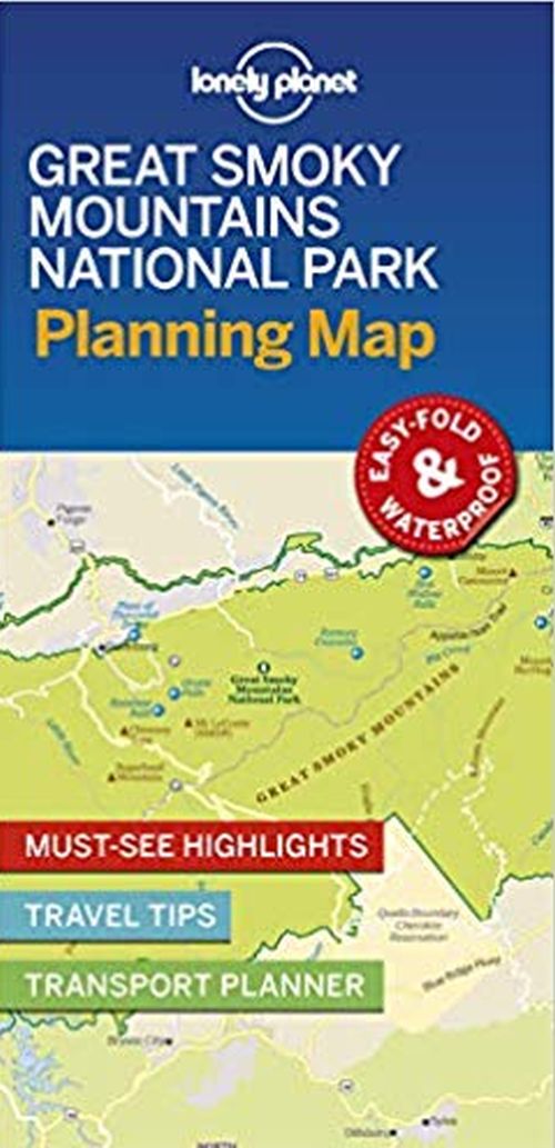 Lonely Planet Planning Map: Great Smoky Mountains (1st ed. Mar. 19)