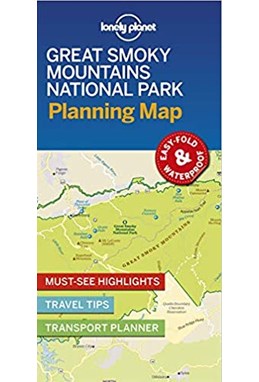 Lonely Planet Planning Map: Great Smoky Mountains (1st ed. Mar. 19)