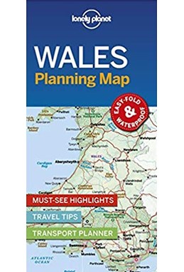 Lonely Planet Planning Map: Wales (1st ed. Mar. 19)